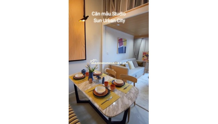 Căn hộ studio - tòa P8 dự án Sun Urban City Hà Nam (P80943)